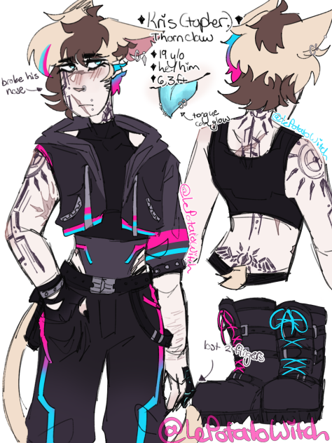 •Kristopher (from BEE’s AU)•