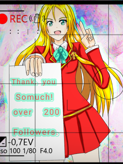 フォロワー200記念！