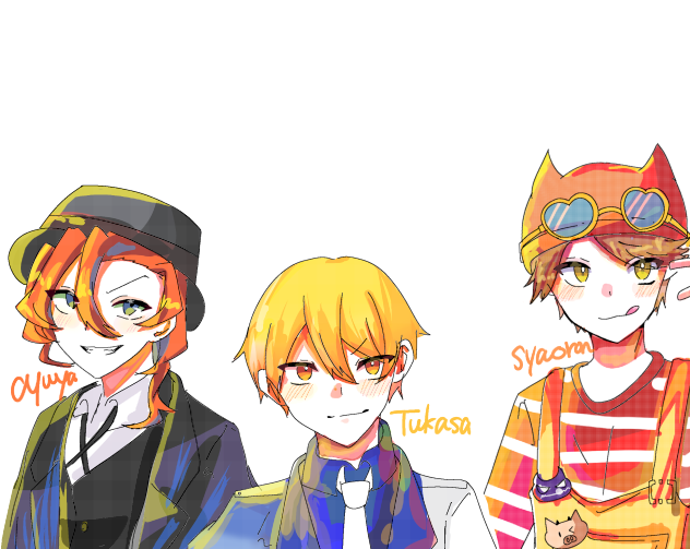 うごメモ風イラスト‼︎途中