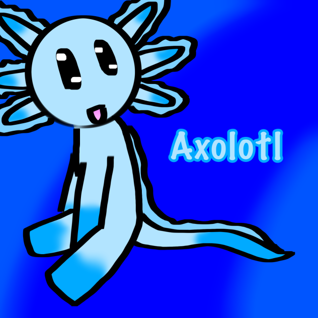 A cute Axolotl 🥰