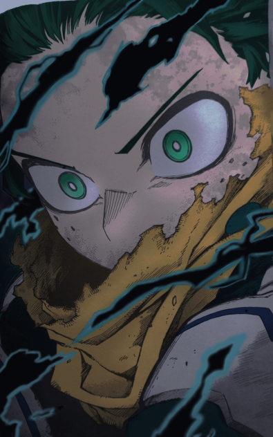 deku manga colour 366
