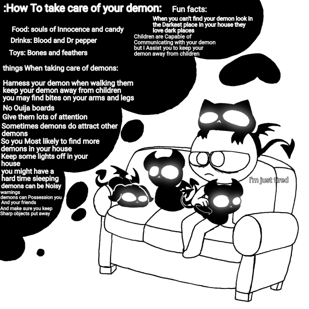 how to care for your demon