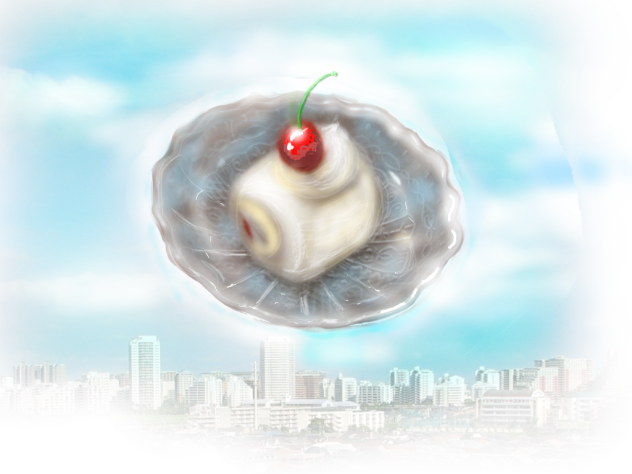 Flying roll cake - ibisPaint
