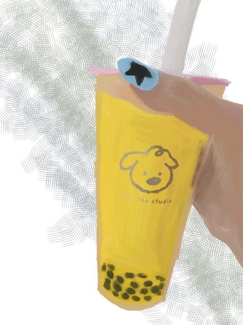 my boba tea hehe