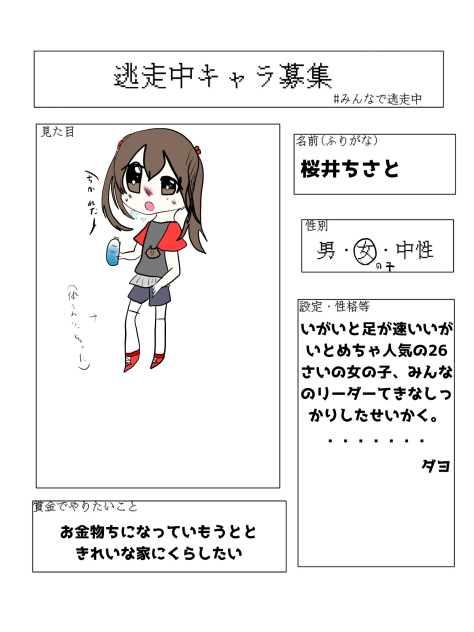 キャラボできたよ！