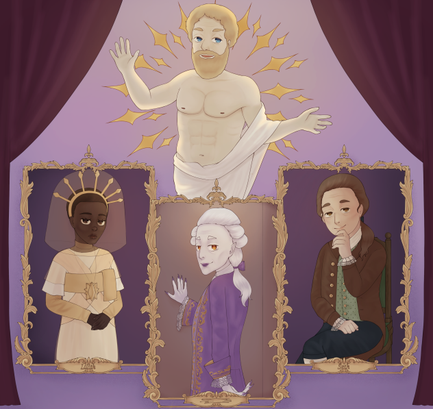St Adam St Adam and the Glorious Three - ibisPaint