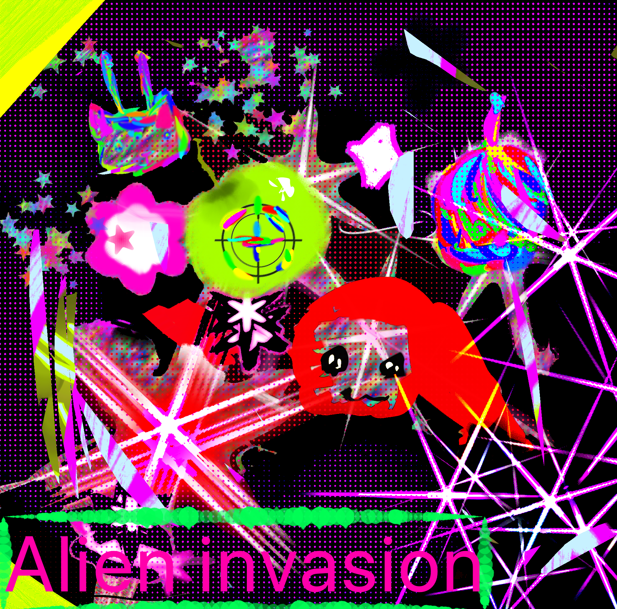 Alien invasion๐ฝ๐ธ๐พ - ibisPaint