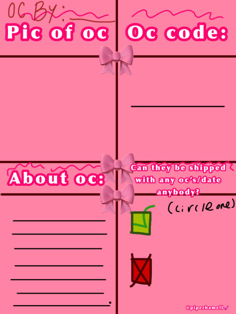 ~Oc pages for my comic~