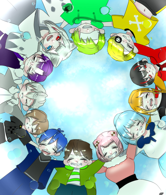 🌈12人でカラフルピーチ🍑