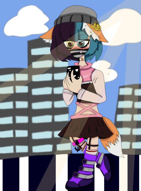 Pastel goth girly