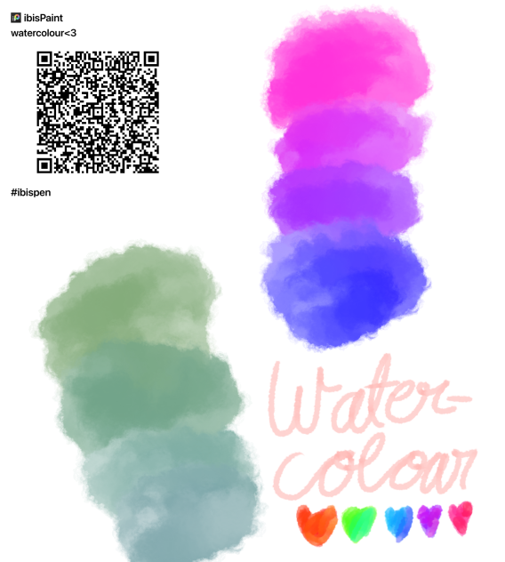 ❤️Watercolour brush❤️