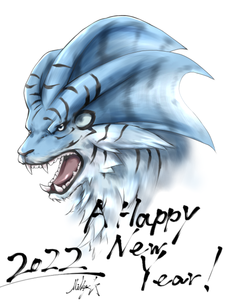 2022年年賀イラスト【トーラムオンライン】