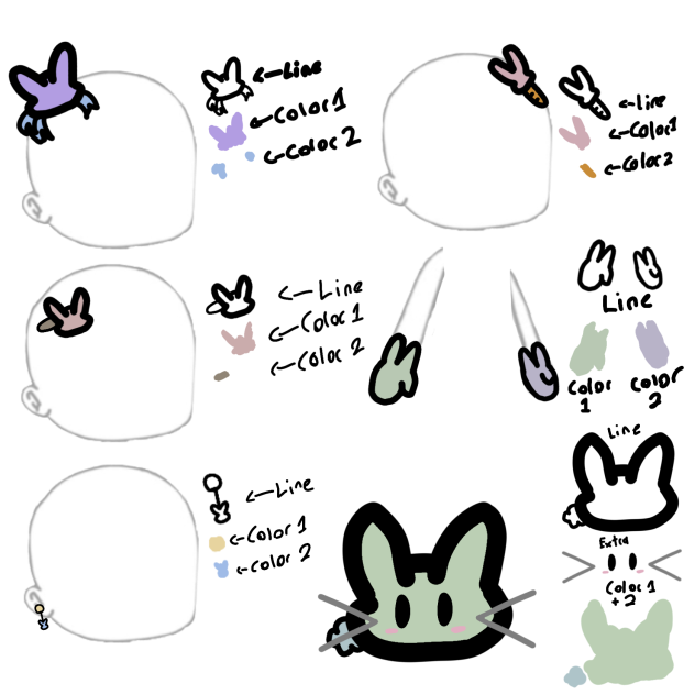 Bunny Set! - ibisPaint