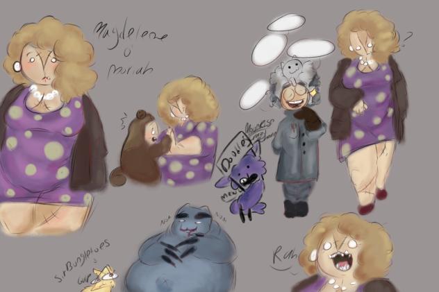 Mewgenics Doodles #1