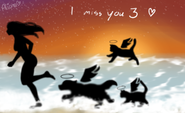 My 3 pets - ibisPaint