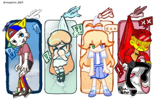 1 base 4 artists thingy