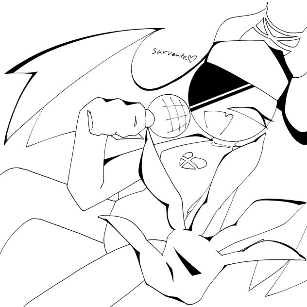 線画配布（？）