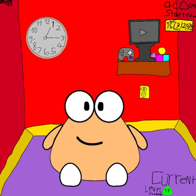i started a Pou 3d account