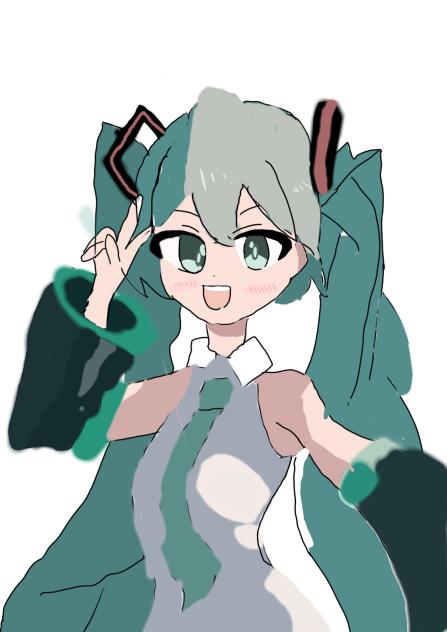 初音ミクイラスト