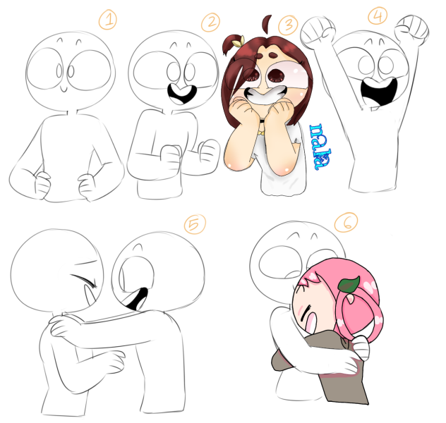 Happy collab - ibisPaint