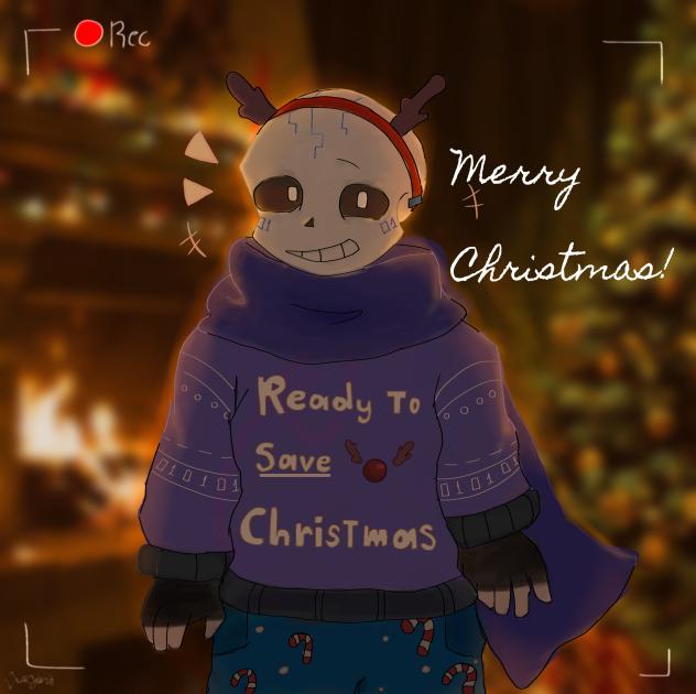 Merry Christmas! - Echo 💜🎉 (My Sans)