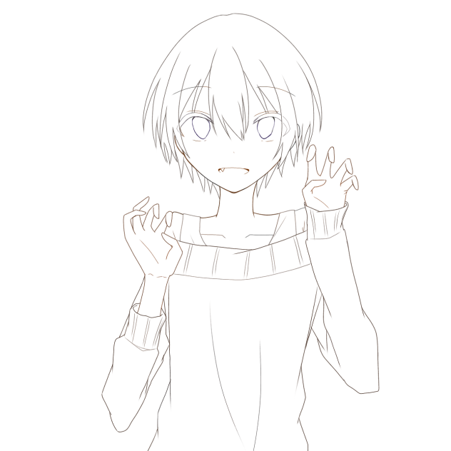 男の子　塗り絵