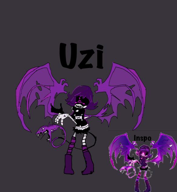 Uzi zombie drone - ibisPaint