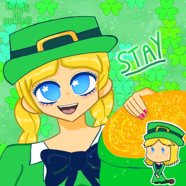hangy no yokie stay Shamrock gold 239
