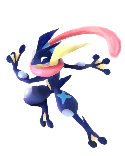Greninja - ibisPaint