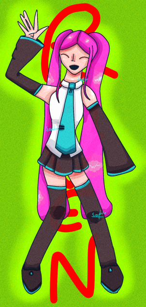 RAVEN BUT MIKU