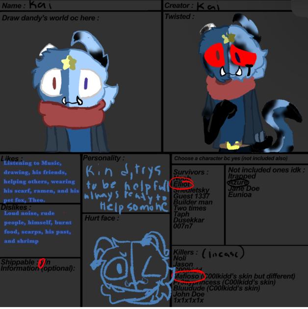 For forsaken (dandy’s world oc)