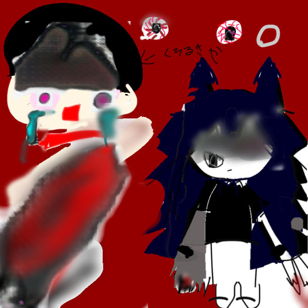 ミスサークルがついに○そルキヤを○した。（こわ