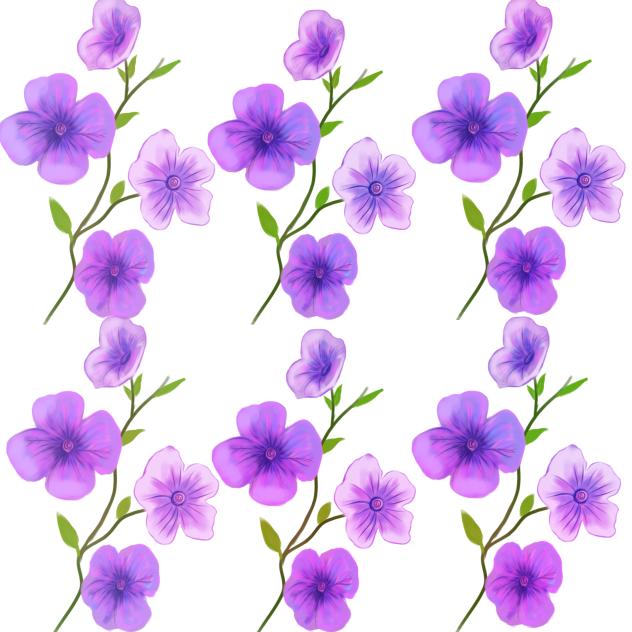 Petunias Pattern