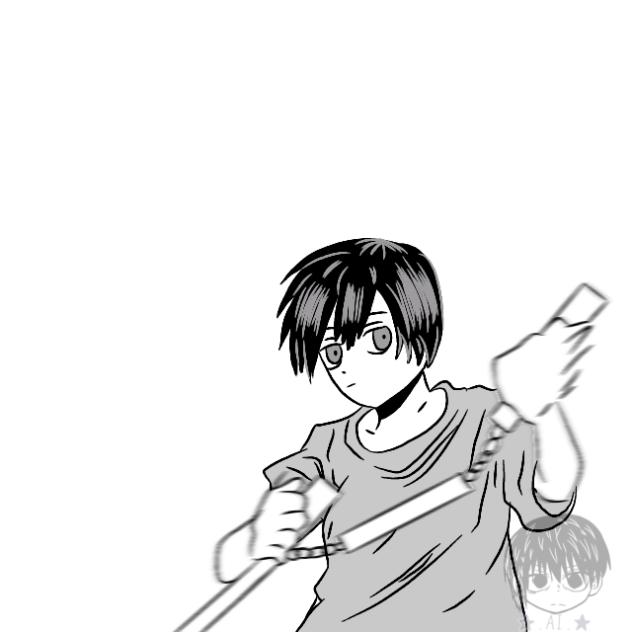 Little Amane Yotsumura Animation test