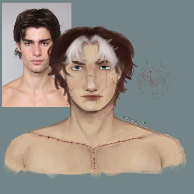 [study] jason todd + scar practice
