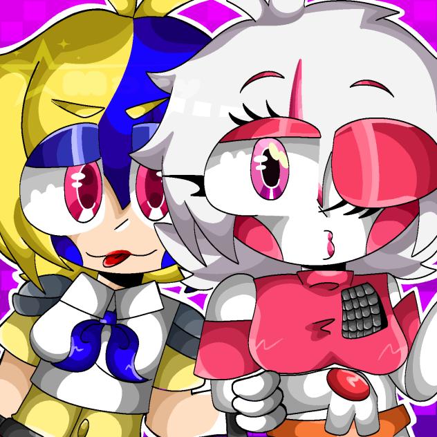 🌈🐥Rockstar Chica and Funtime Chica🐥💕