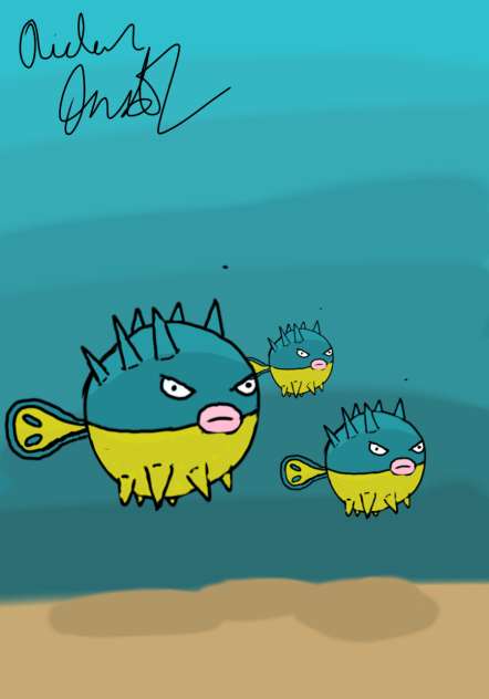 A school of qwilfish