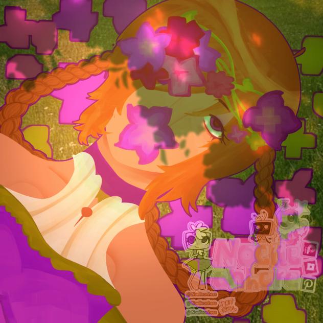 -las flores marchitándose...-