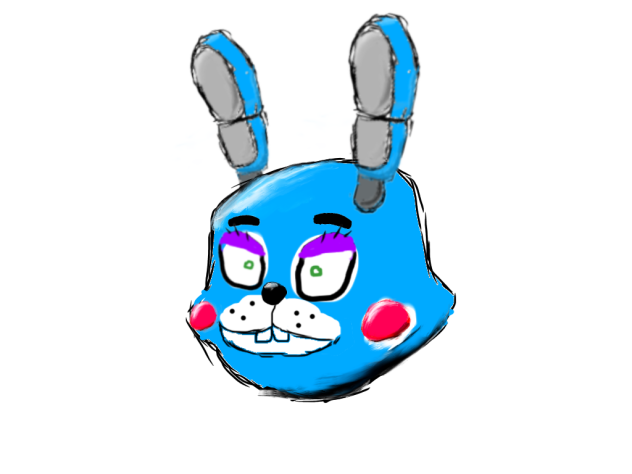 SpeedPaint- toy bonnie FNAF2