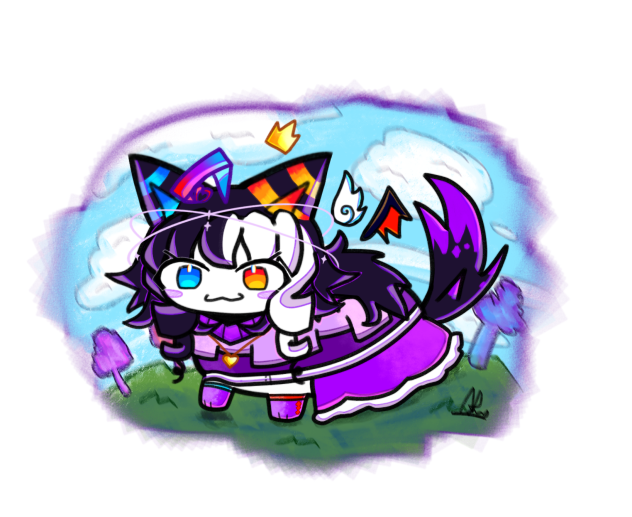 destine(my oc, cat form)