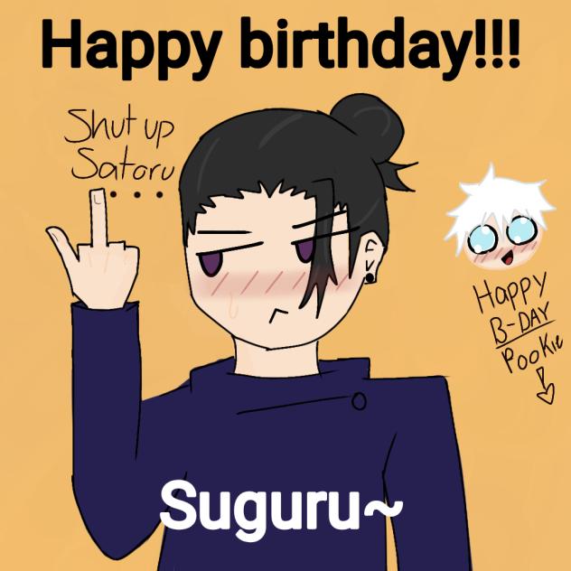 HAPPY BIRTHDAY SUGURU