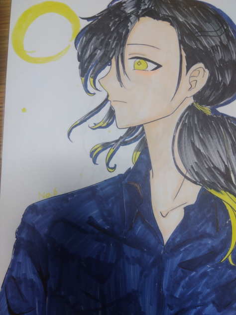 塗り絵クラブで塗ったよぉぉぉ matsuちゃんの線画！