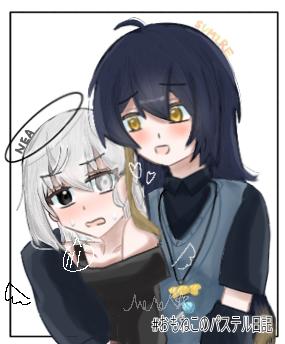 #おもねこのパステル日記