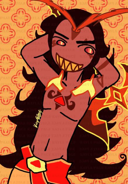 burning spice cookie😈