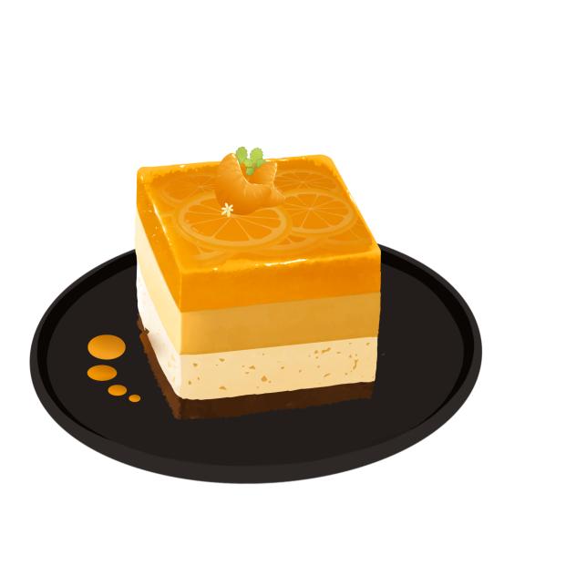 Gourmet mousse (Tangerines)