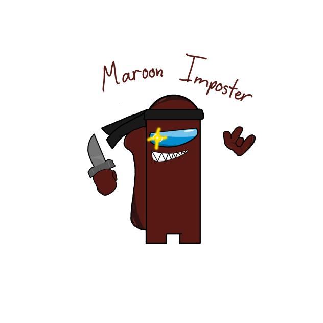 Meet Maroon Imposter! #IbisPaintx