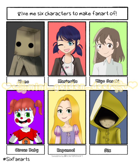 Mini’s 6 Fanarts!