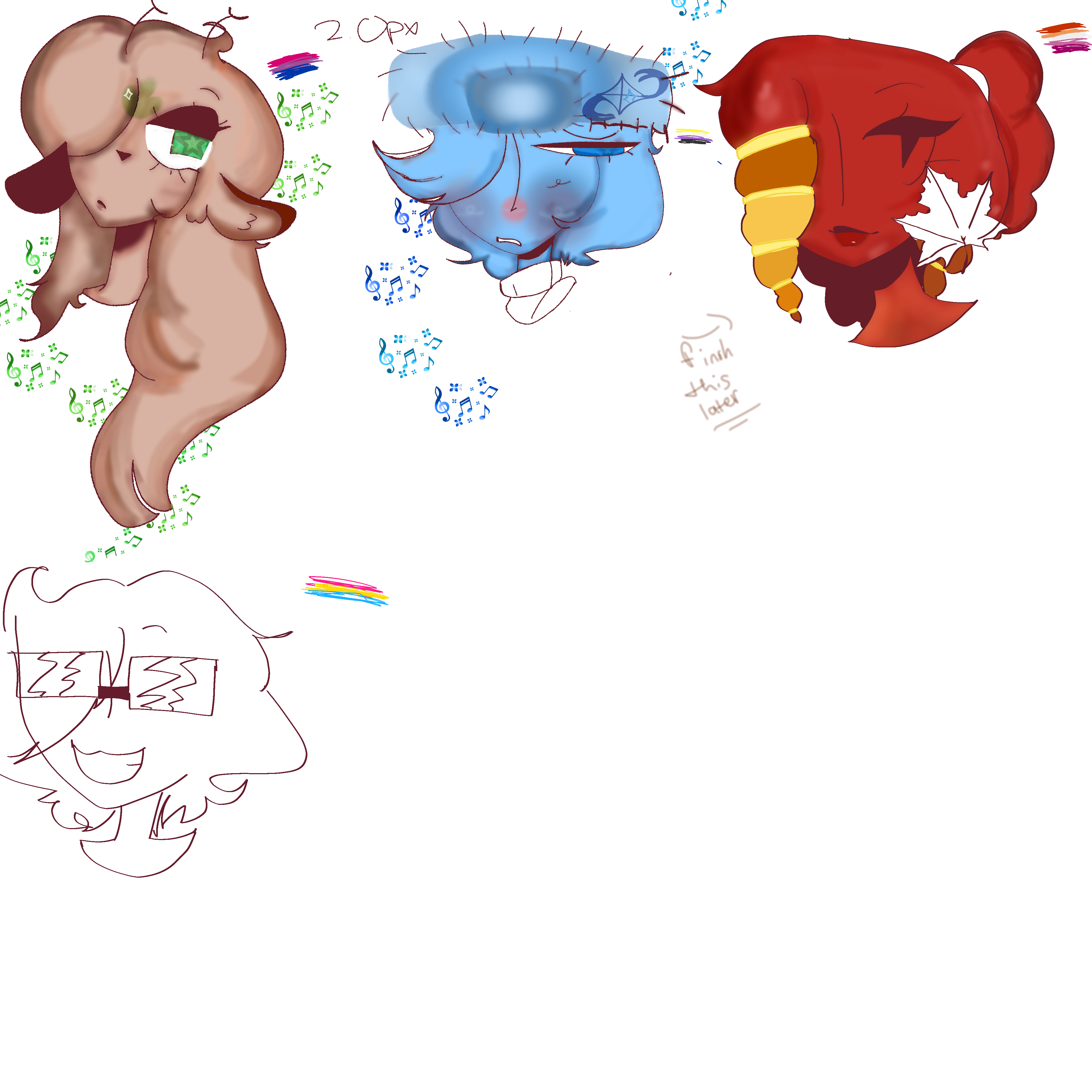 Elements of the seasons - ibisPaint