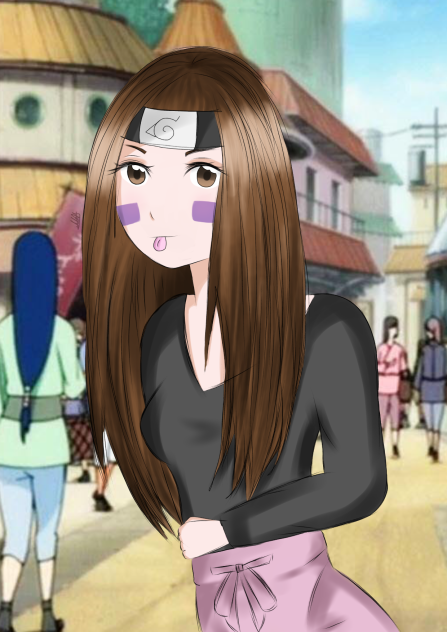 Naruto - Rin (Speed Paint) （＾ω＾）