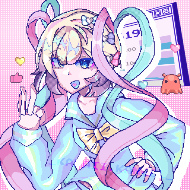 KAngelピクセルアート